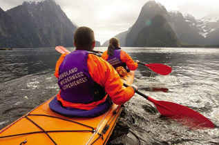 Nouvelle-Zélande - Milford Sound - Kayak et croisière dans le Milford Sound
