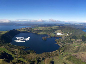Nouvelle-Zélande - Rotorua - Survolez le Mont Tarawera et la vallée thermale de Waimangu
