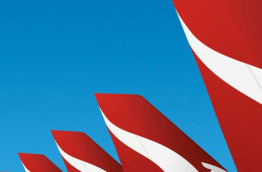 Qantas - Ailerons avec logo de la compagnie