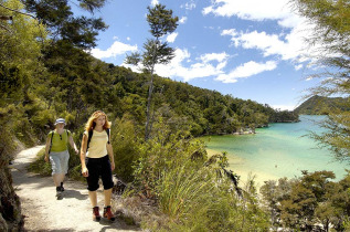 Nouvelle-Zélande - Abel Tasman National Park - Voile, kayak, et marche à la journée à Abel Tasman