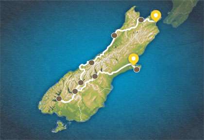 autotour NZ L’Ile du Sud dans tous ses éclats