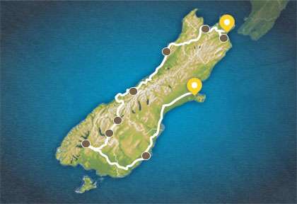Autotour Nouvelle-Zélande Splendeurs de l’Ile du Sud