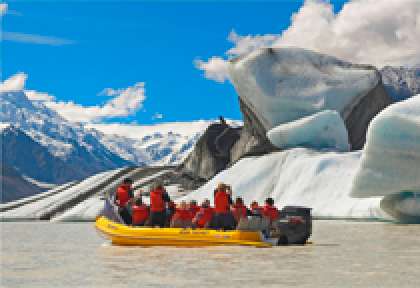 Aoraki Mt Cook Glacier