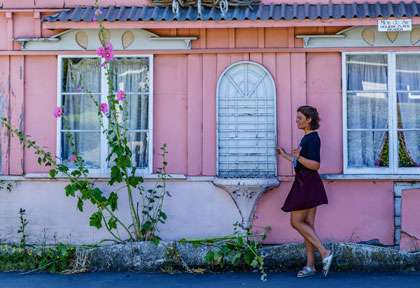 Le village de Akaroa