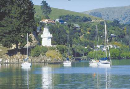 Le village de Akaroa