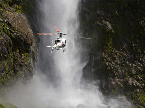 Nouvelle-Zélande - Te Anau - Survol du Milford Sound en hélicoptère