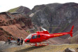 Nouvelle-Zélande - Rotorua - Marche sur le Mont Tarawera - accès en hélicoptère et retour par la route