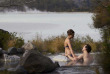 Nouvelle-Zélande - Rotorua - Polynesian Spa - accès au Lake Spa