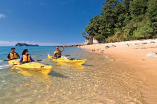 Nouvelle-Zélande - Abel Tasman National Park - Abel Tasman en kayak - faune marine et histoire locale