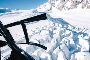 Nouvelle-Zélande - Aoraki Mt Cook - Mount Cook Ski Planes & Helicopters - Glacier Highlights