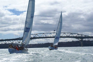 Nouvelle-Zélande - Auckland - Sortie en mer à bord d'un voilier de l'America's Cup