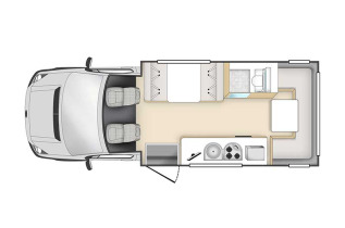 Camping Car Nouvelle-Zélande - Star RV - Polaris 6 - 6 personnes