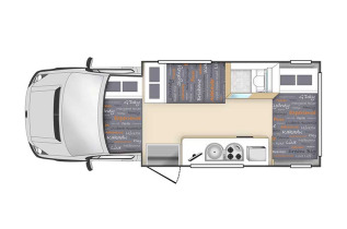 Camping Car Nouvelle-Zélande - Star RV - Polaris 6 - 6 personnes