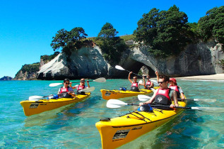Nouvelle-Zélande - Coromandel - Cathedral Cove Kayak Tours