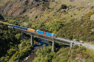 Nouvelle-Zélande - Otago - Dunedin - Taeri Gorge Railway