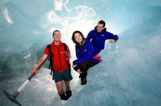 Nouvelle-Zélande - Franz Josef Glacier - Marche guidée sur le glacier de Franz Josef et détente aux Glacier Hot Pools