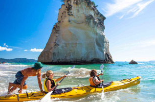 Nouvelle-Zélande - Ile du Nord - Cathedral Cove © Flying Kiwi