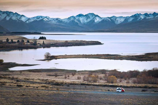 Nouvelle-Zélande - Lake Tekapo - Survol de 50 minutes en hélicoptère