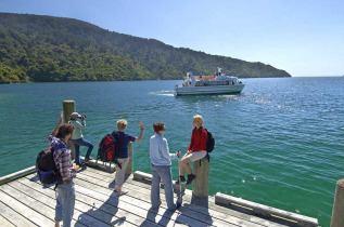 Nouvelle-Zélande - Marlborough Sounds - Randonnée libre de 14 km sur la Queen Charlotte Track