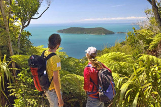 Nouvelle-Zélande - Marlborough Sounds - Randonnée libre de 14 km sur la Queen Charlotte Track