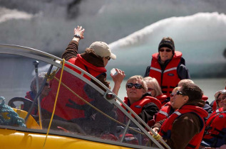 Nouvelle-Zélande - Mount Cook - Croisière sur le lac terminal du glacier de Tasman