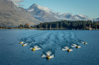 Nouvelle Zélande - Queenstown - Kjet - Jet Boat Ride on Lake Wakatipu