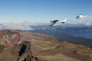 Nouvelle-Zélande - Rotorua - Survolez le Mont Tarawera et la vallée thermale de Waimangu