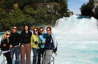 Nouvelle-Zélande - Taupo - Croisière aux Huka Falls