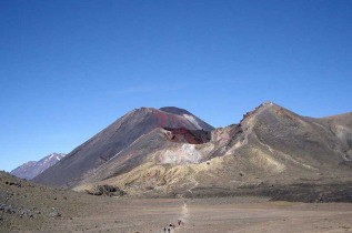 Nouvelle-Zélande - Parc national de Tongariro - Matinée de randonnée dans le Parc national de Tongariro