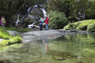 Nouvelle-Zélande - Wanaka - Jet boat sur la rivière Matukituki et randonnée sauvage