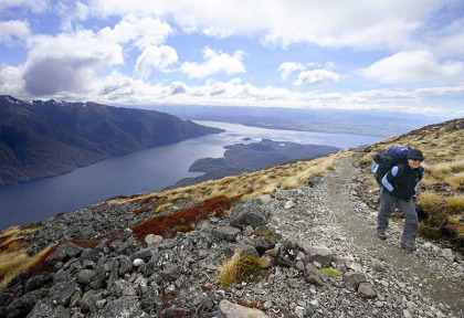 Nouvelle-Zélande - Te Anau - Randonnée guidée sur la Kepler Track © Destination Fiordland