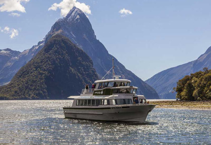 Nouvelle-Zélande - Milford Sound - Croisière de 2 heures en petit groupe dans le Milford Sound