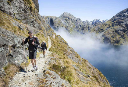 Nouvelle-Zélande - Te Anau - Randonnée guidée sur la Routeburn Track © Destination Fiordland