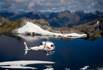 Nouvelle-Zélande - Te Anau - Survol du Doubtful Sound en hélicoptère