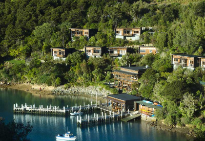 Nouvelle-Zélande - Marlborough Sounds - Bay of Many Coves Resort