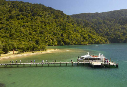 Nouvelle-Zélande - Marlborough Sounds - Randonnée libre de 11 km sur la Queen Charlotte Track