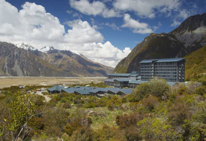 Nouvelle-Zélande - Aoraki Mount Cook - The Hermitage Hotel