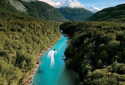 Nouvelle-Zélande - Queenstown - Jet boat sur la Dart River