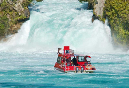 Nouvelle-Zélande - Taupo - Croisière aux Huka Falls