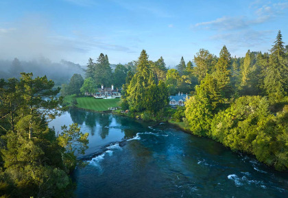 Nouvelle-Zélande - Taupo - Huka Lodge