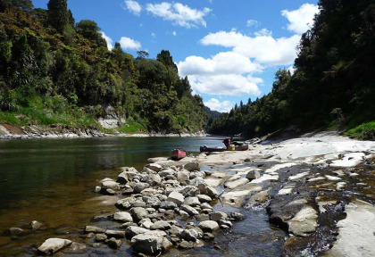 Nouvelle-Zélande - Parc national de Tongariro - Aventure en canoë sur la rivière Whanganui