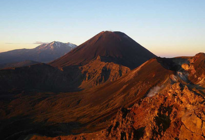 Nouvelle-Zélande - Parc national de Tongariro - Matinée de randonnée dans le Parc national de Tongariro