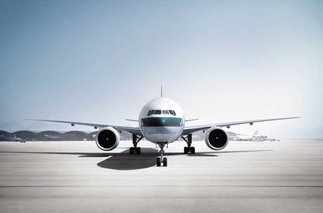 Cathay Pacific - Boeing 777 au sol