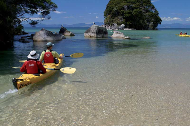 Nouvelle-Zélande - Abel Tasman National Park - Voile, kayak, et marche à la journée à Abel Tasman