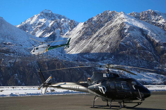 Nouvelle-Zélande - Aoraki Mt Cook - Mount Cook Ski Planes & Helicopters - Tasman Taster