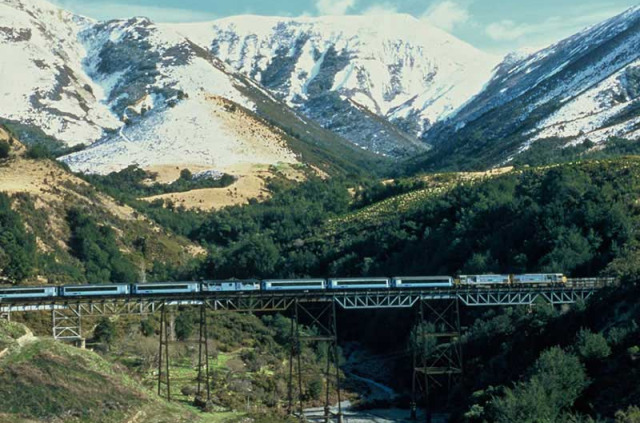 Nouvelle-Zélande - Christchurch - TranzAlpine et Arthur's Pass