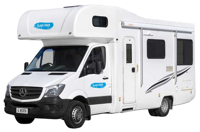 Nouvelle-Zélande - Camping car - Cheapa Campa 6 Berth