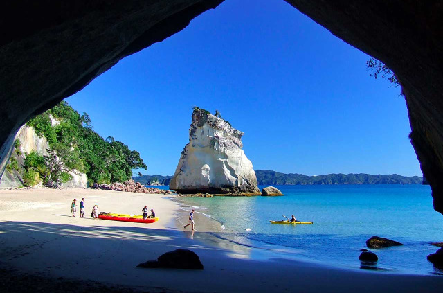 Nouvelle-Zélande - Coromandel - Cathedral Cove Kayak Tours