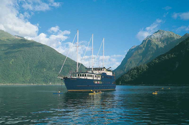 Nouvelle-Zélande - Milford Sound - Croisière dans le Milford Sound à bord du Milford Mariner