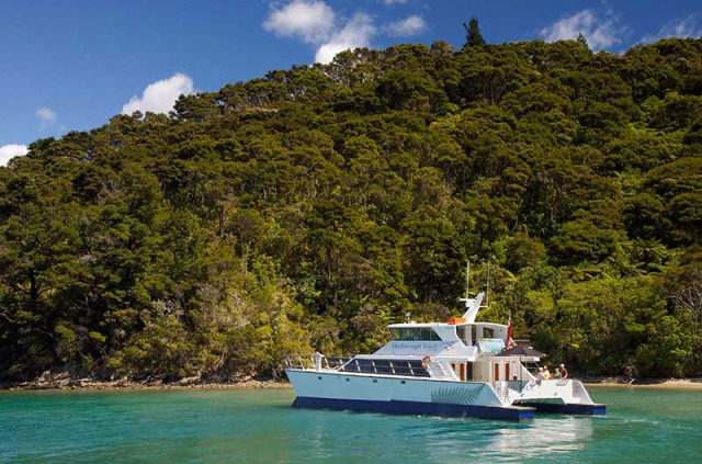 Nouvelle-Zélande - Marlborough Sounds - Croisière dans le Queen Charlotte Sound, inclus dégustation de produits locaux